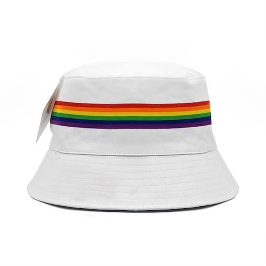 Pride Rainbow Stripes Adult Bucket Hat by Celebrate It™